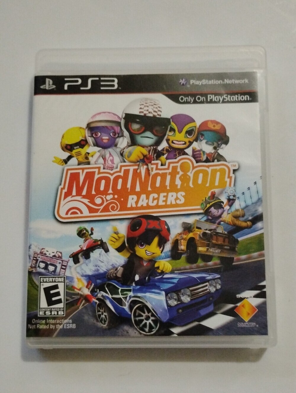 ModNation Racers (Sony PlayStation 3, 2010) - Complete in Box (CIB)